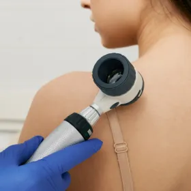 dermato regarde peau