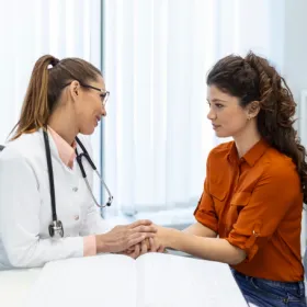 patient Condylomes avec médecin